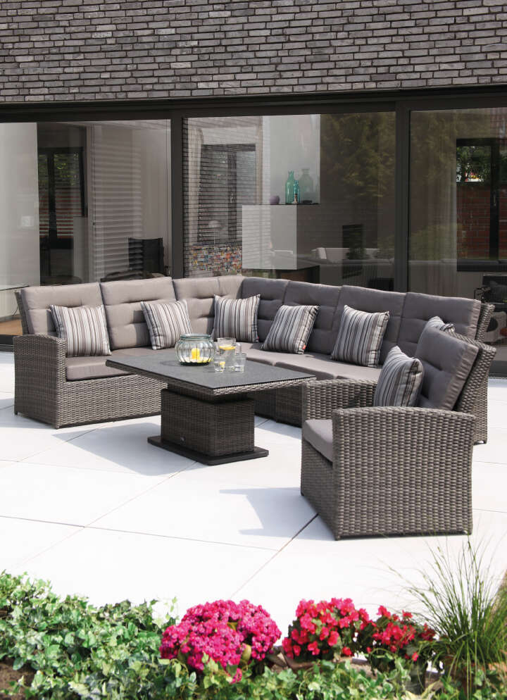 ALLiBERT Lofttisch Futura 165x95 cm, graphit